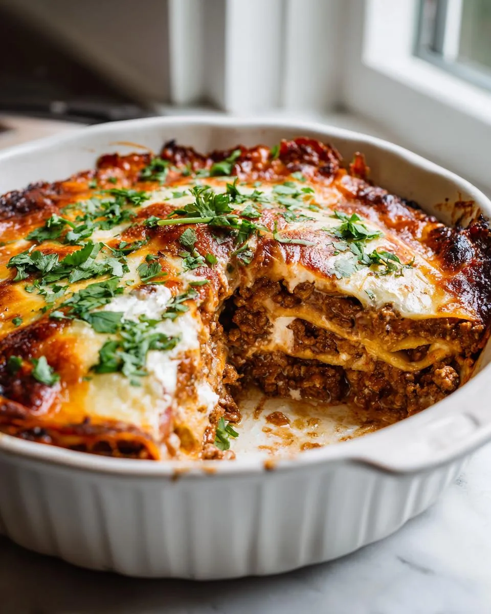 Taco Lasagna - detail 1