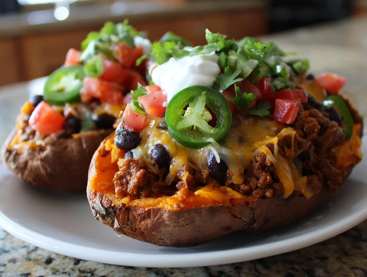 Irresistible Taco Stuffed Sweet Potatoes in Just 40 Minutes