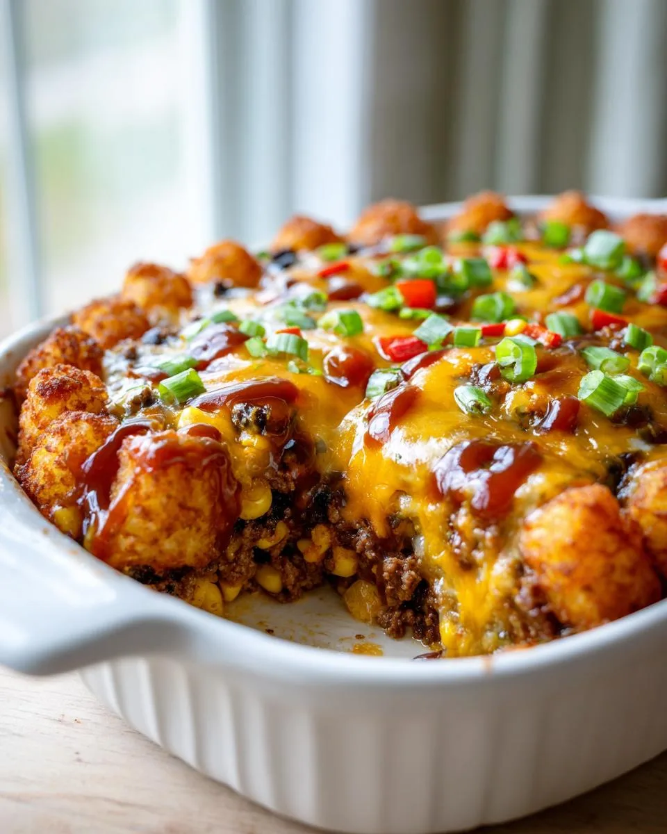 Tater Tot Taco Casserole - detail 3