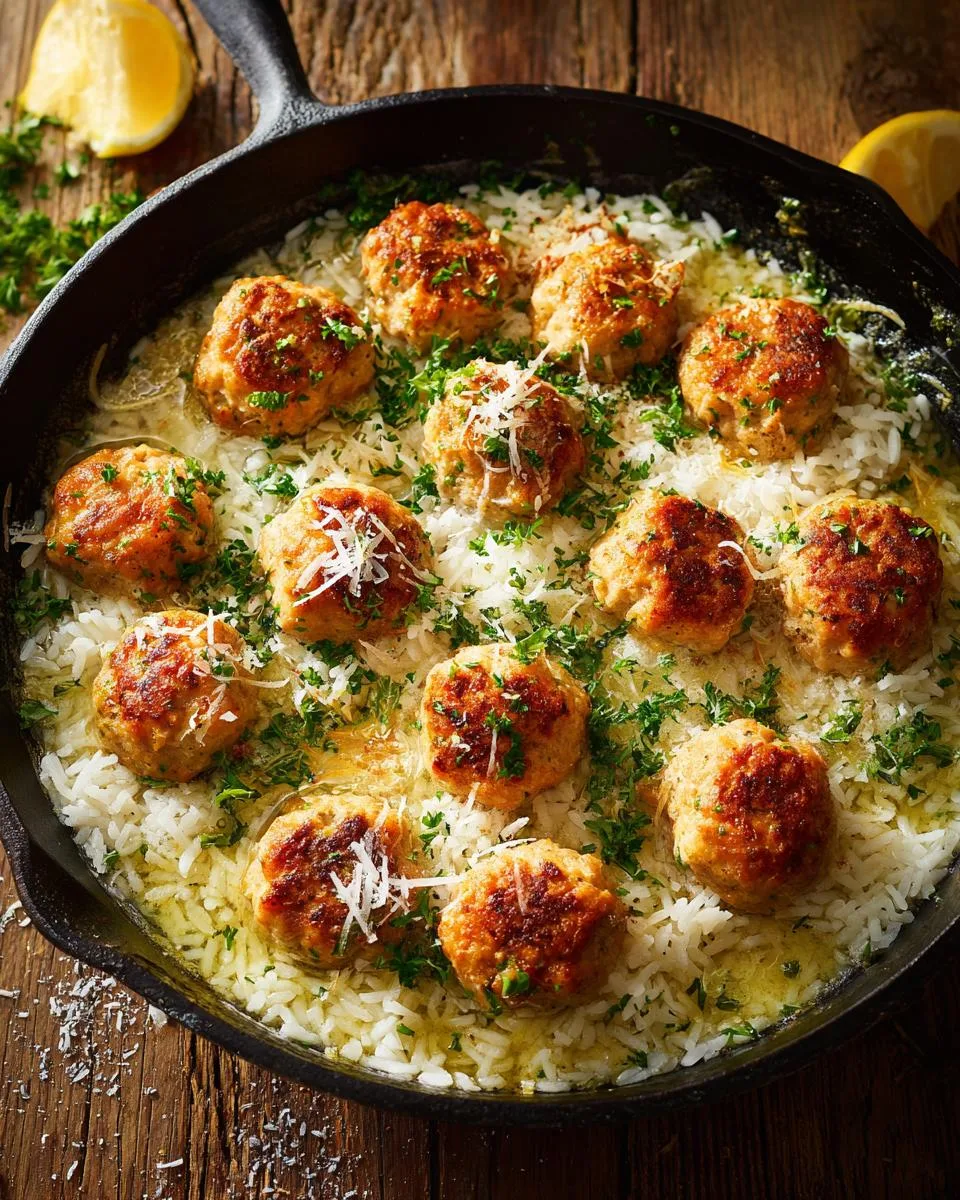 Turkey Meatball Rice Skillet - detail 1