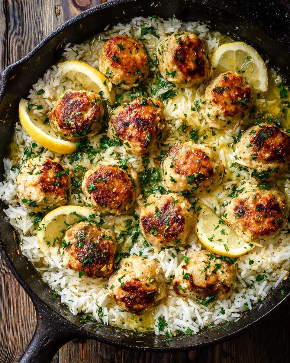 Turkey Meatball Rice Skillet - detail 3