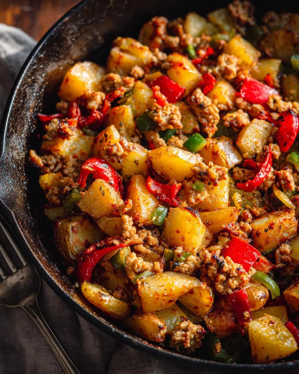 Turkey Sausage Breakfast Skillet - detail 3