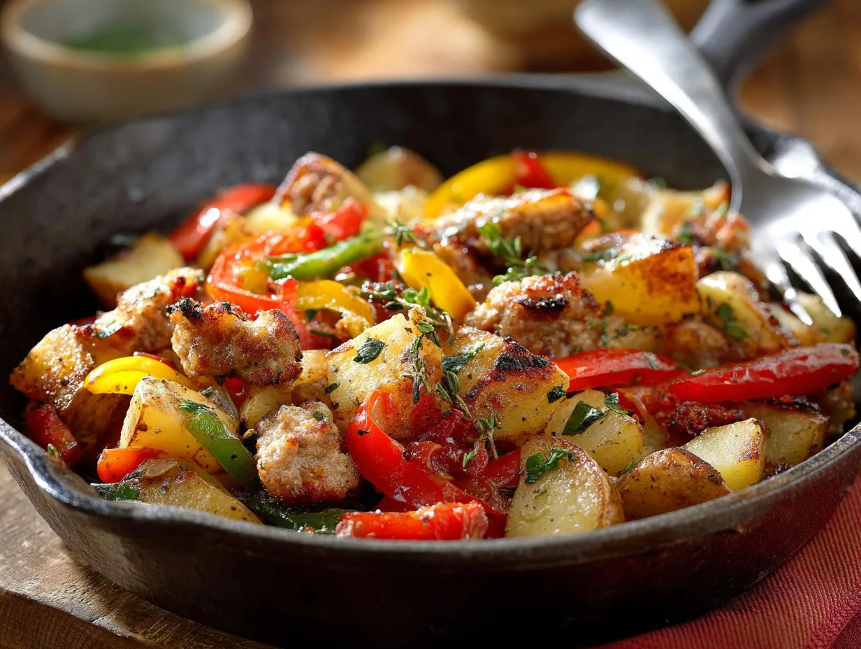 Irresistible Turkey Sausage Breakfast Skillet in 30 Minutes