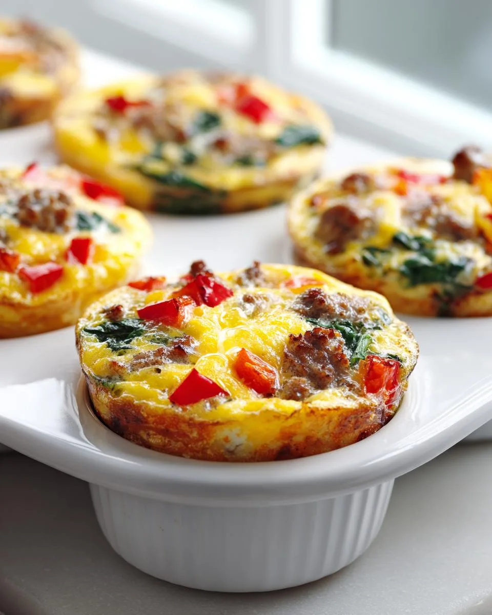 Turkey Sausage Egg Muffin Cups - detail 1