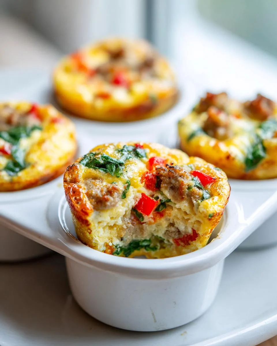 Turkey Sausage Egg Muffin Cups - detail 3