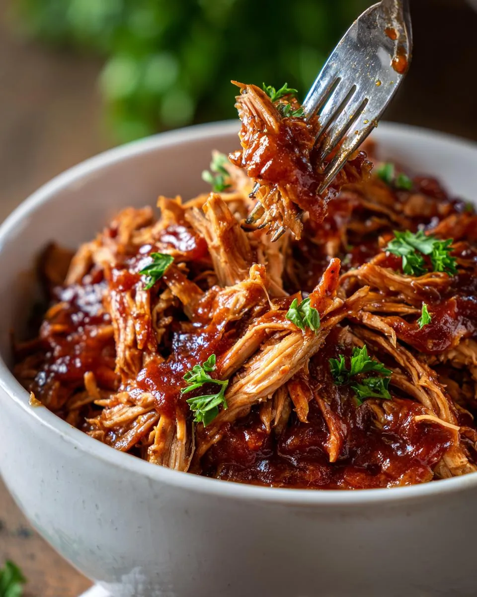 Zesty Slow Cooker Chicken Barbecue - detail 2