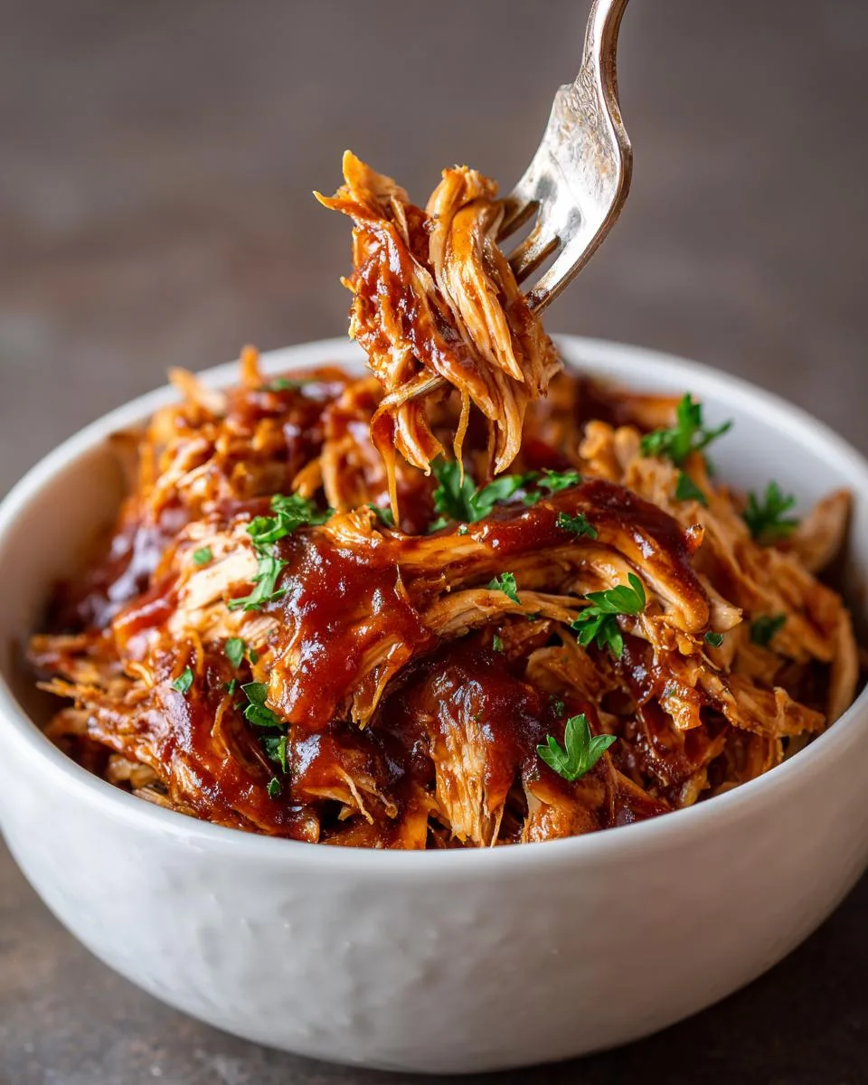 Zesty Slow Cooker Chicken Barbecue - detail 3