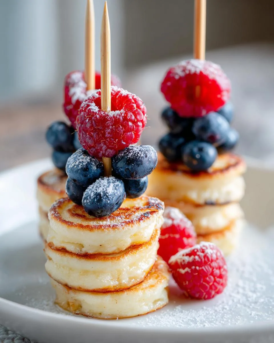 4th July Berry Pancake Skewers - detail 3