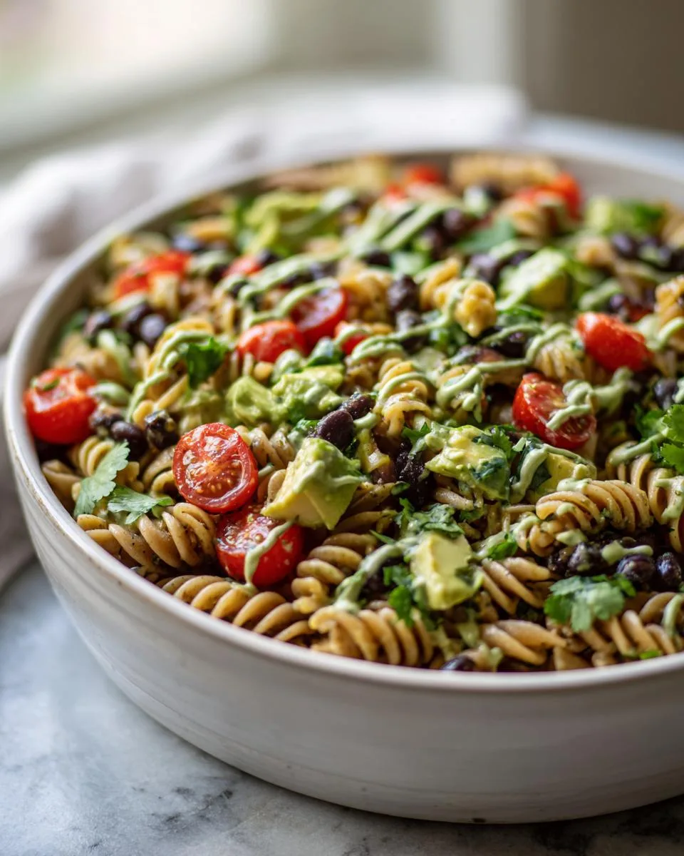 Avocado Lime Pasta Salad Bowl - detail 1