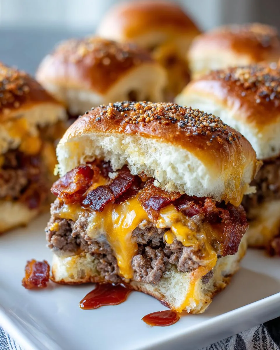 BBQ Beef Sliders - detail 3