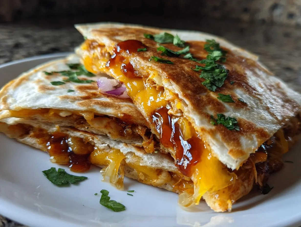 30-Minute BBQ Chicken Quesadilla Bites: Irresistible & Easy!