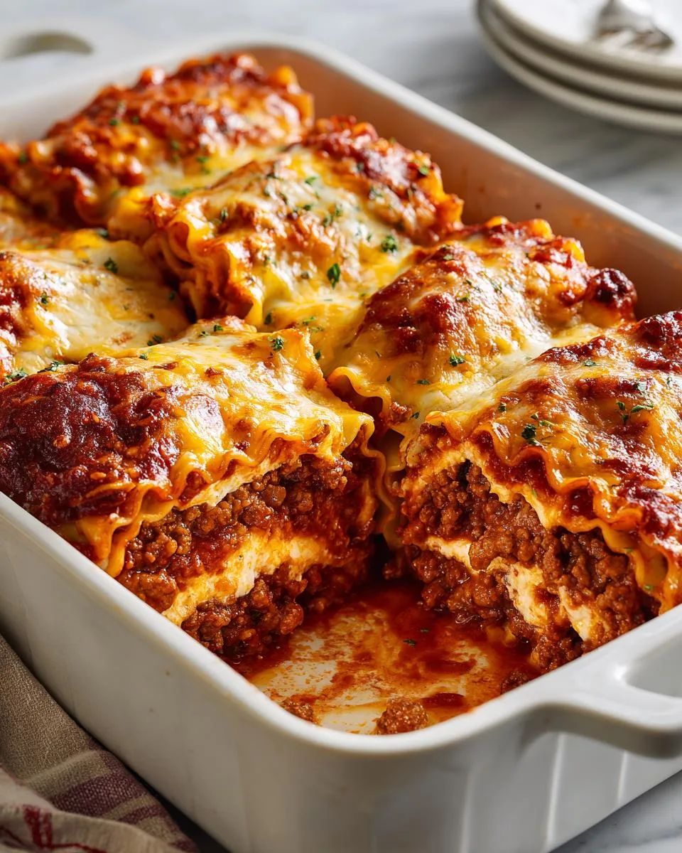 Beef Lasagna Roll-Ups - detail 1