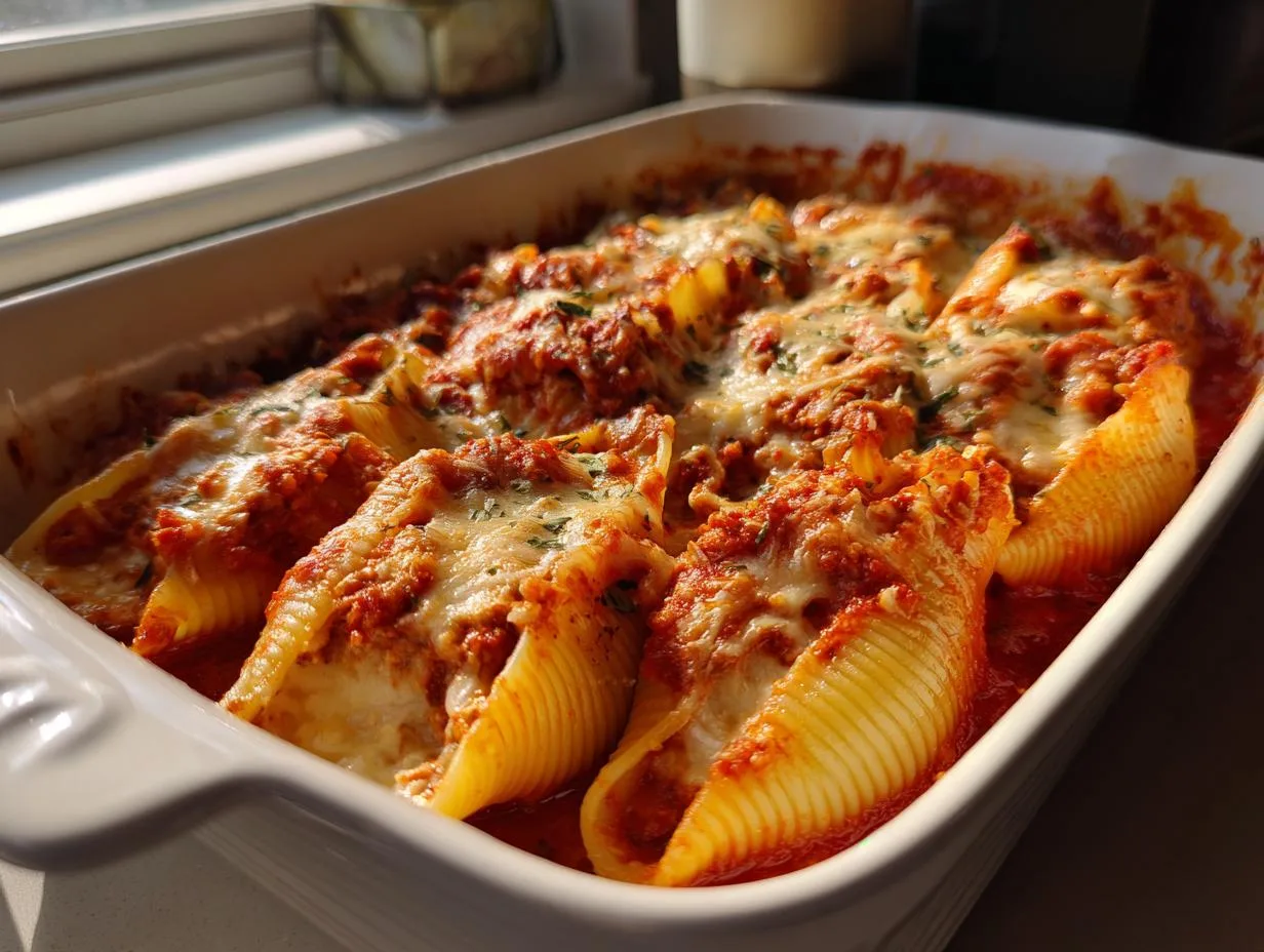 Beef Lasagna Stuffed Shells Your Family Will Crave