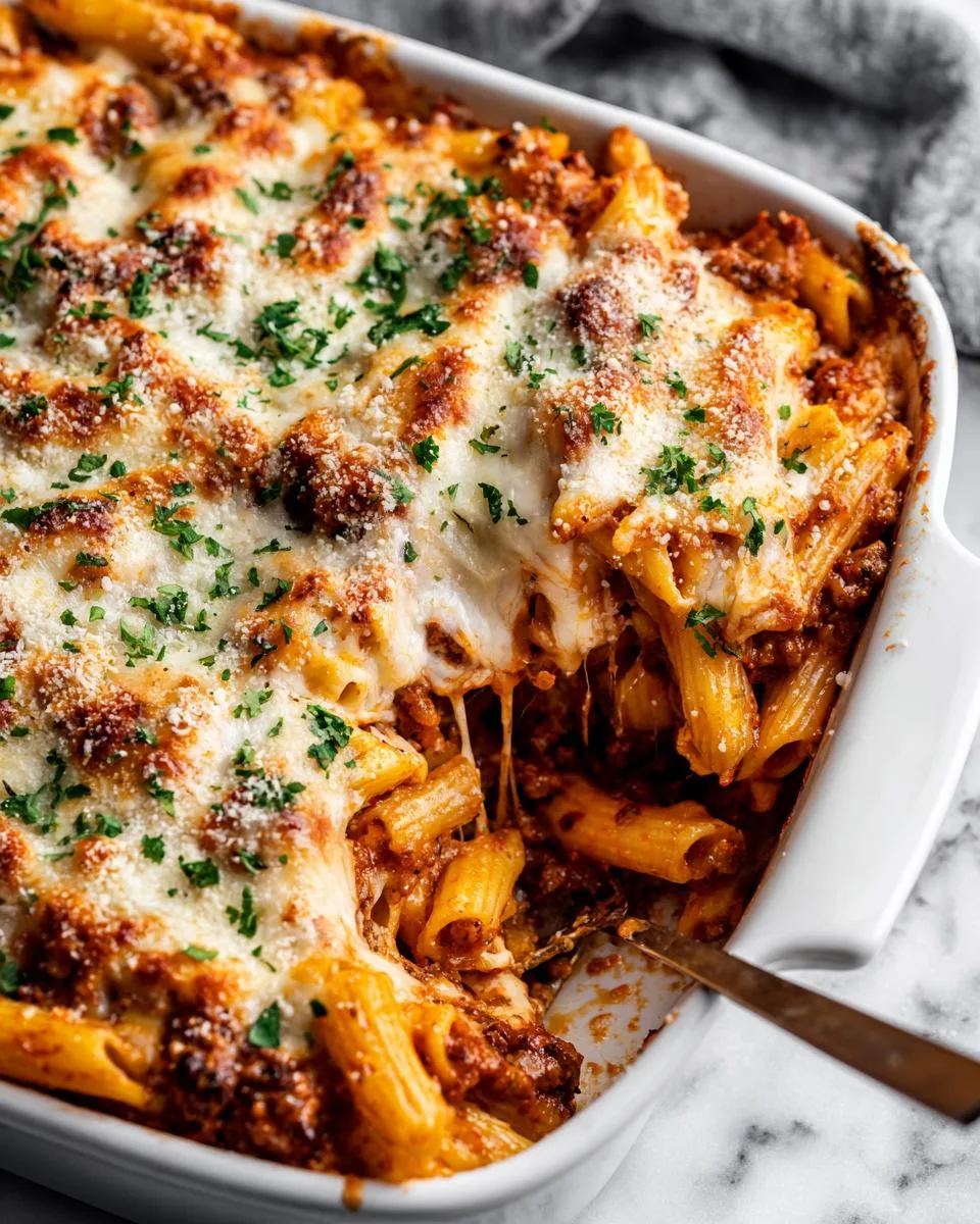 Beef Penne Pasta Bake - detail 1