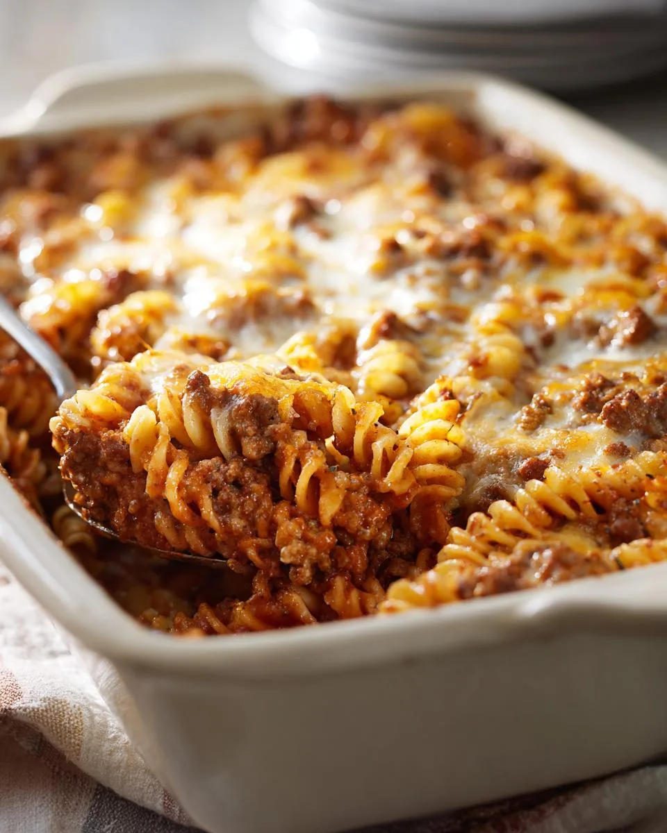 Beef Rotini Casserole - detail 2