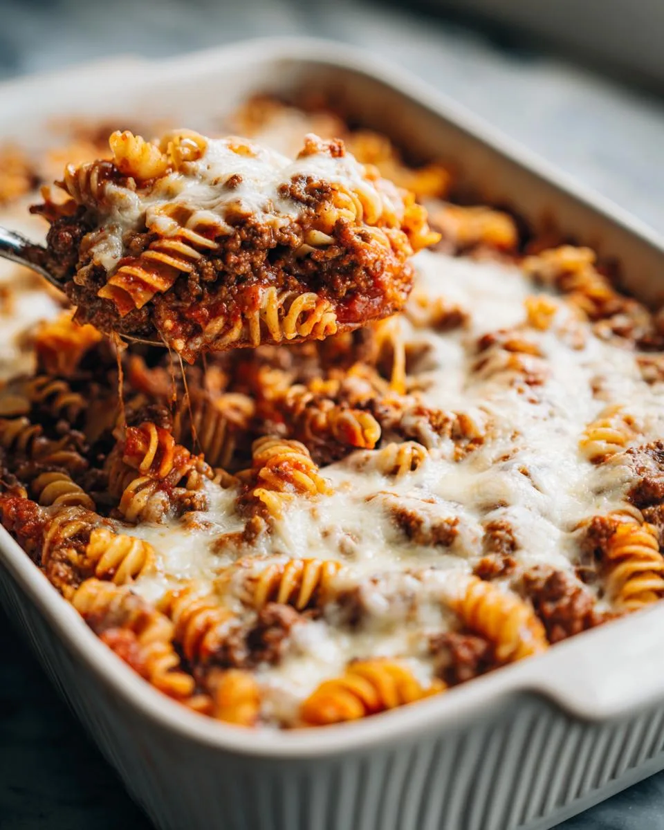 Beef Rotini Casserole - detail 3