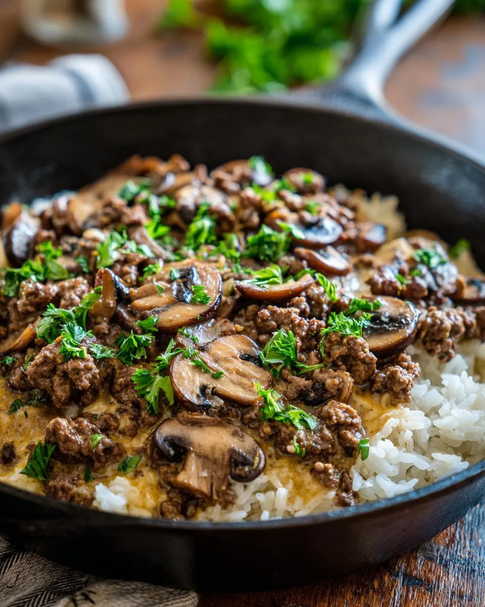 Beef Stroganoff Rice Skillet - detail 2