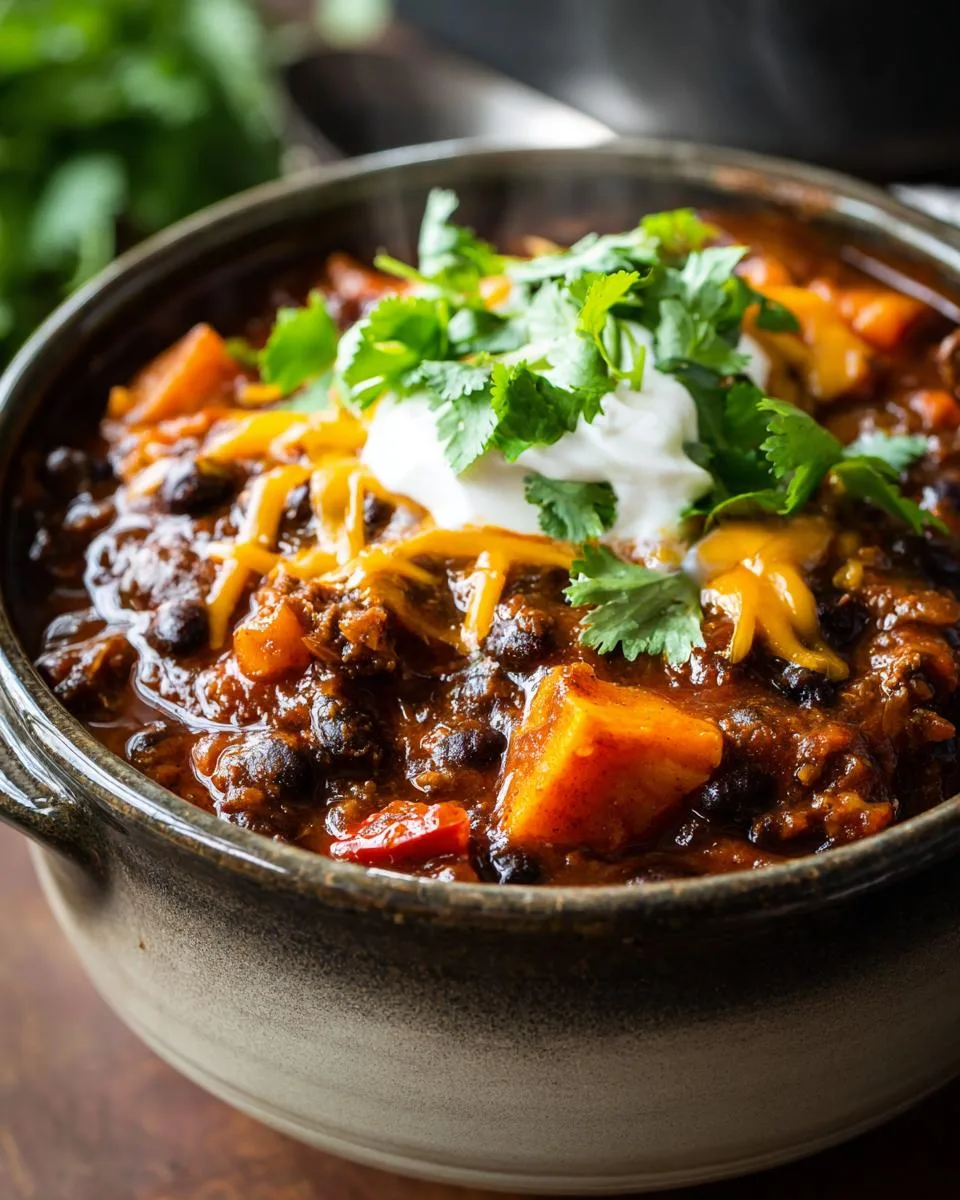 Beef and Sweet Potato Chili - detail 1