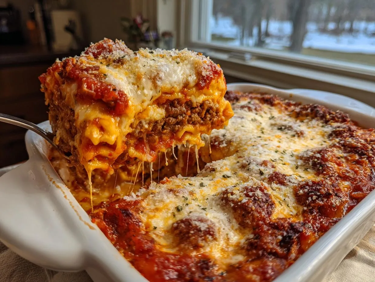 Beefy Baked Ravioli: Irresistible Comfort Food in 45 Minutes