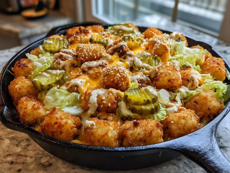 Big Mac Tater Tot Casserole Recipe
