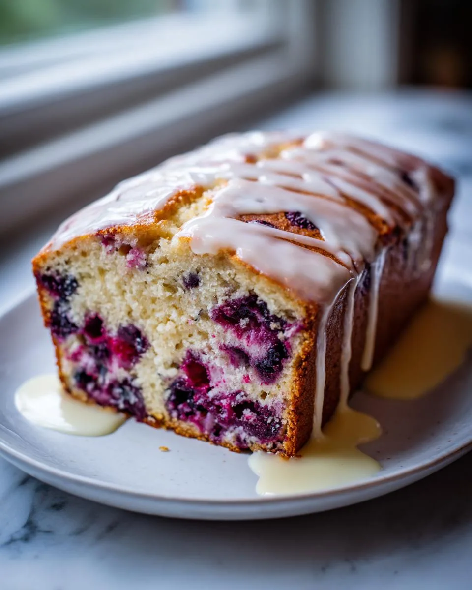 Black Raspberry Breakfast Loaf - detail 2