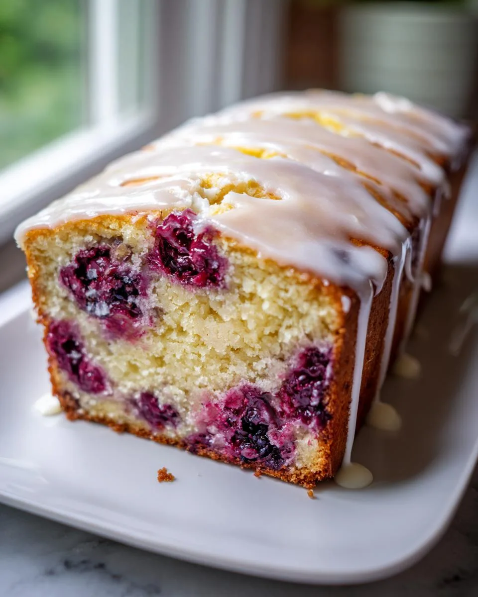 Black Raspberry Breakfast Loaf - detail 3