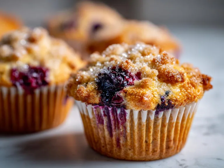 Black Raspberry Morning Muffins