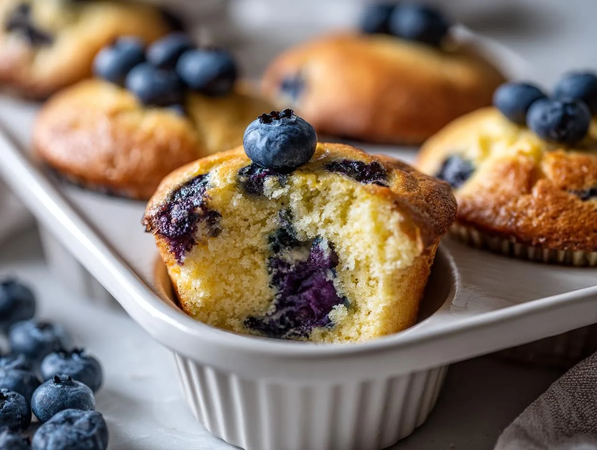 Nourishing Blueberry Cottage Cheese Muffins They’ll Devour