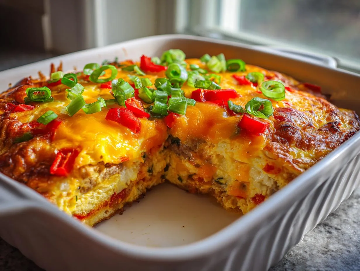 Irresistible Breakfast Enchilada Casserole Recipe