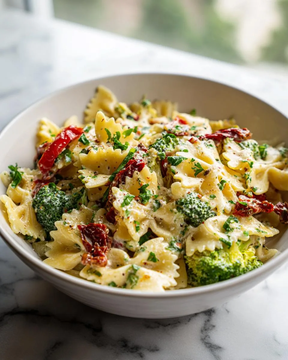Broccoli Sun Dried Tomato Pasta - detail 2