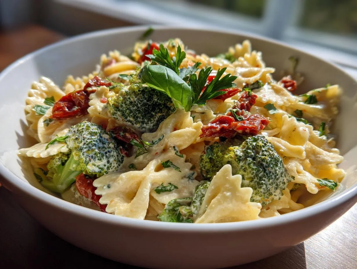 Broccoli Sun Dried Tomato Pasta – Irresistibly Easy!