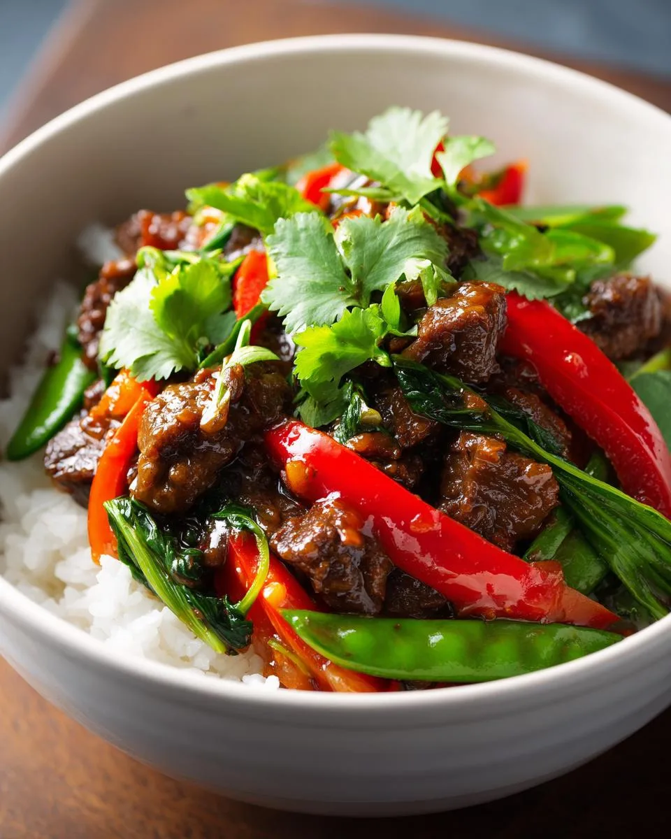 Bulgogi Ground Beef Stir Fry Recipe - detail 1