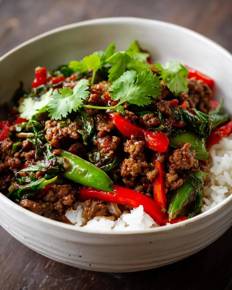 Bulgogi Ground Beef Stir Fry Recipe - detail 3
