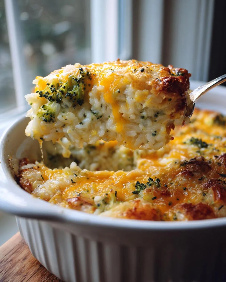 Cheesy Egg Rice Breakfast Bake - detail 1