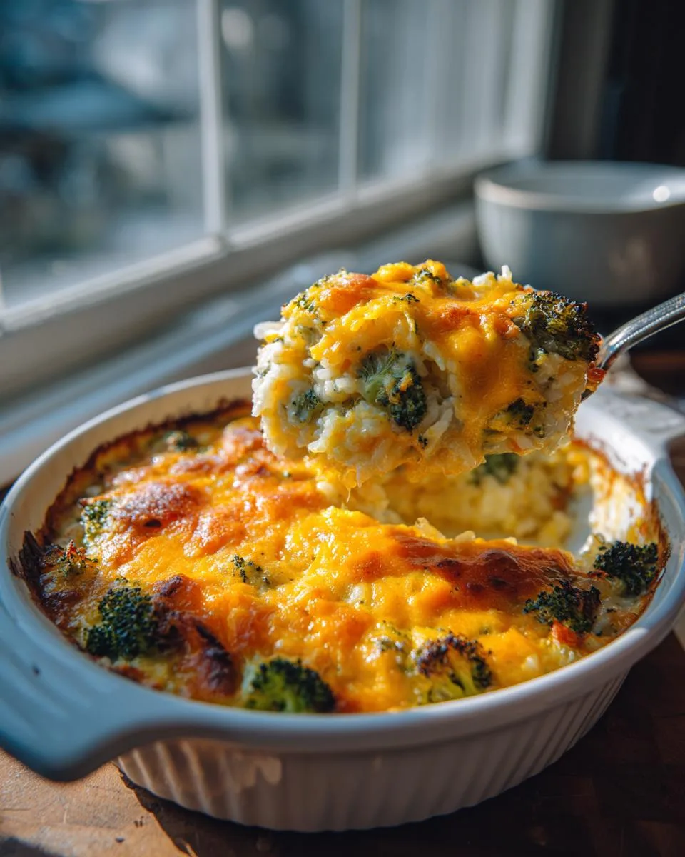 Cheesy Egg Rice Breakfast Bake - detail 2