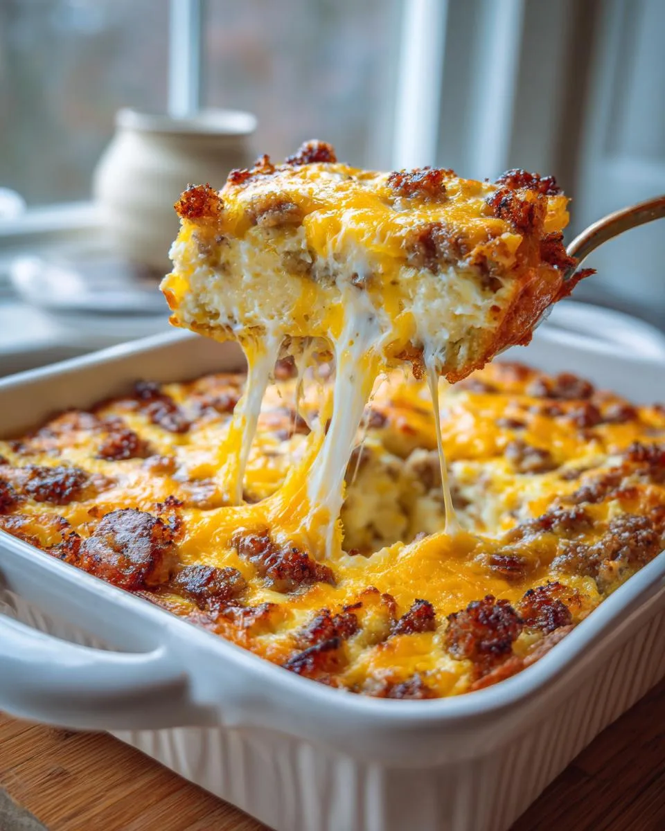 Cheesy Potato Egg Breakfast Bake - detail 3