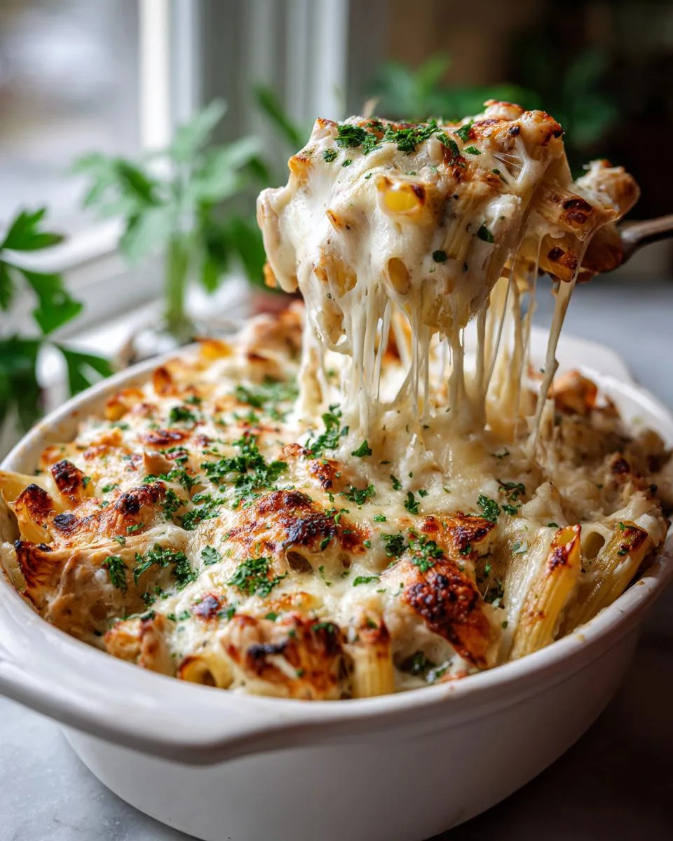 Chicken Alfredo Bake - detail 2