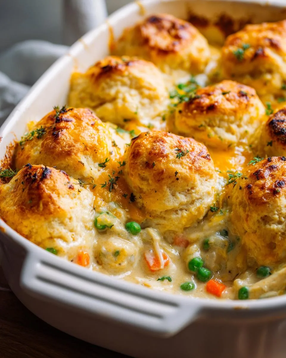Chicken Biscuit Casserole - detail 1