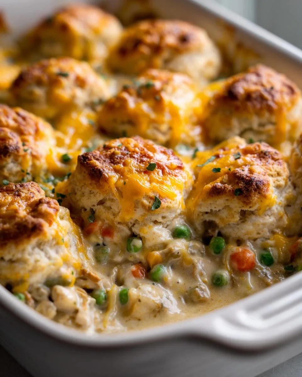 Chicken Biscuit Casserole - detail 2