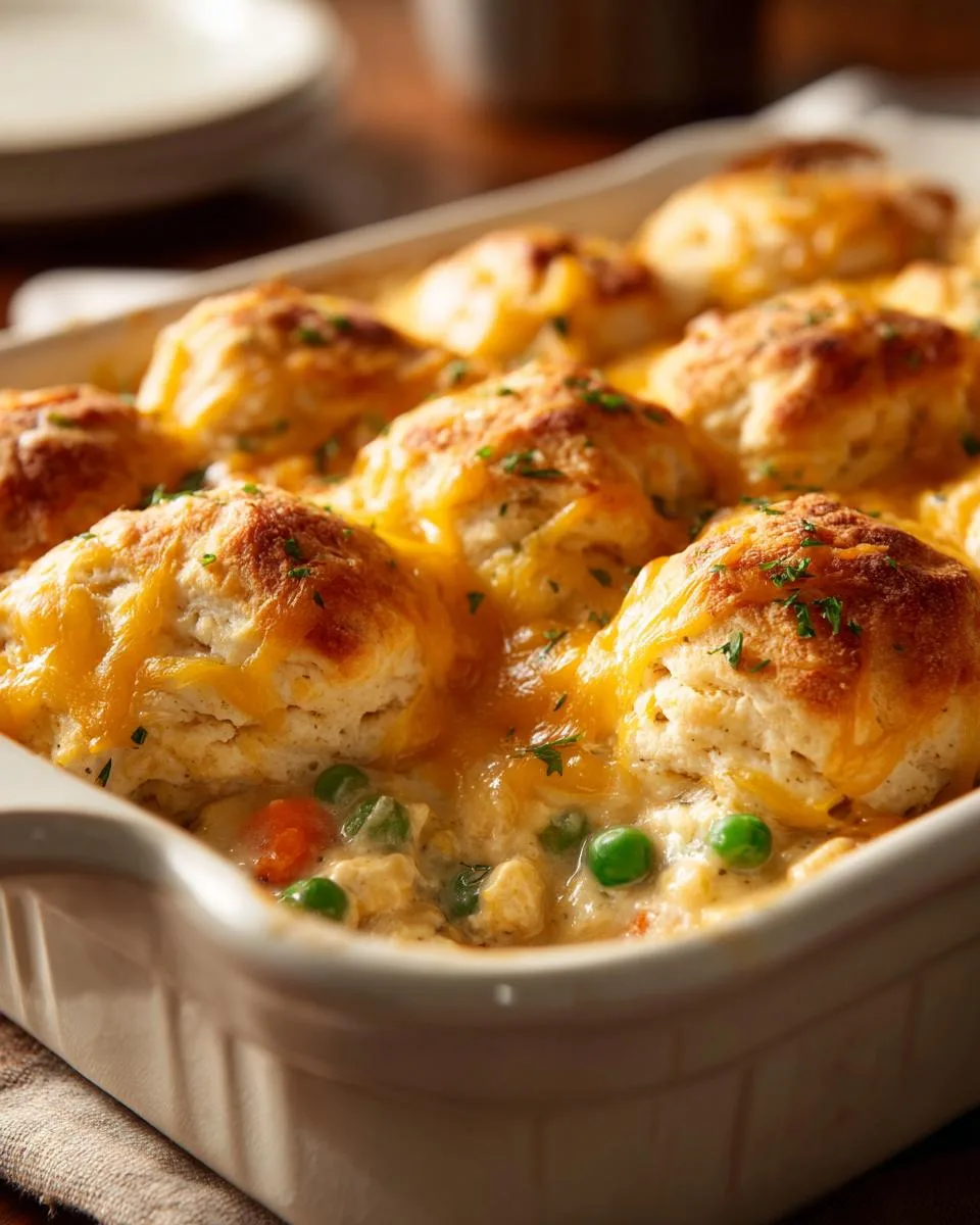 Chicken Biscuit Casserole - detail 3