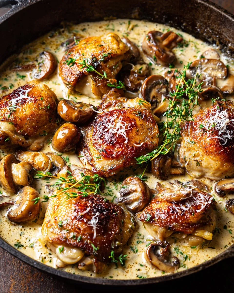 Chicken Mushroom Skillet - detail 2