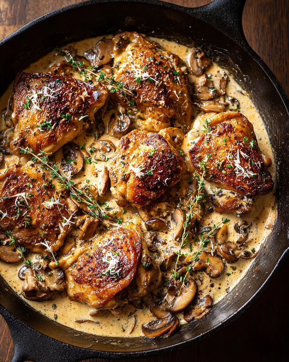 Chicken Mushroom Skillet - detail 3