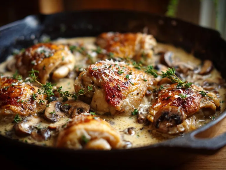 Chicken Mushroom Skillet