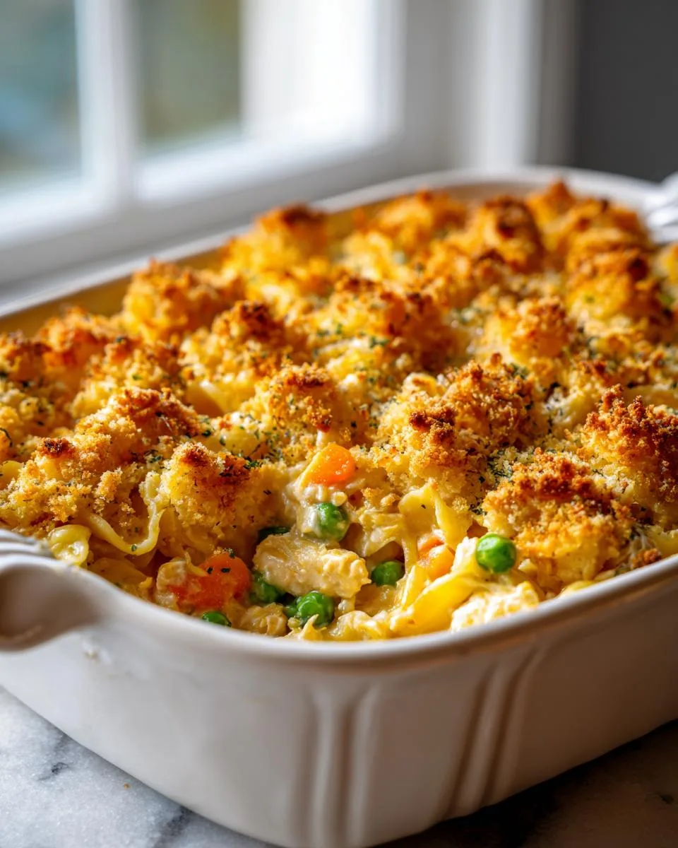 Chicken Noodle Casserole - detail 2