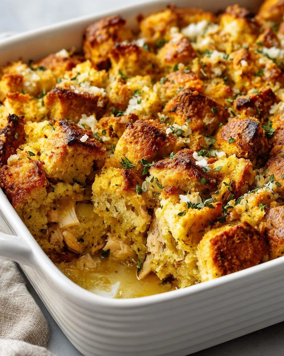 Chicken Stuffing Bake - detail 1