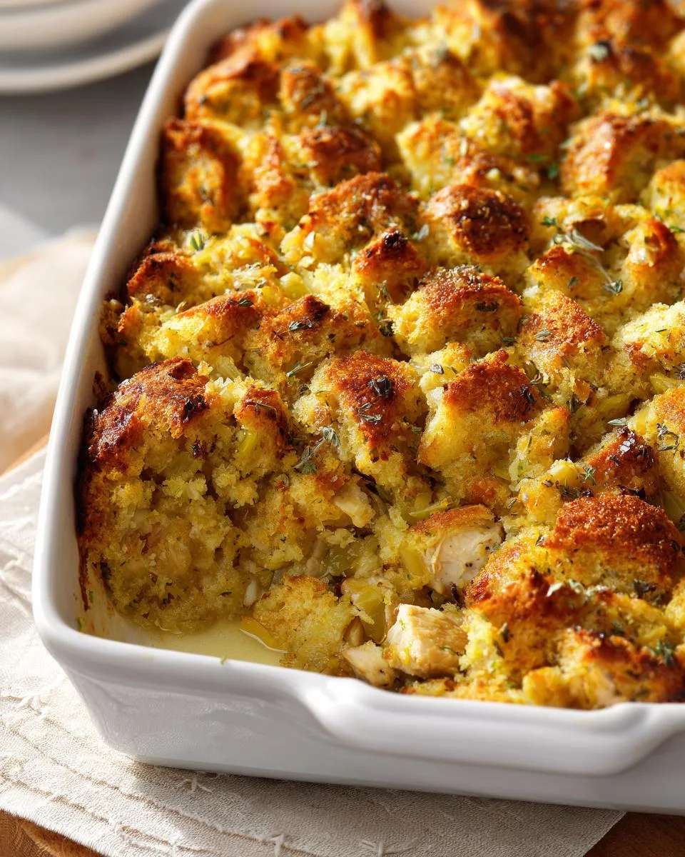 Chicken Stuffing Bake - detail 2
