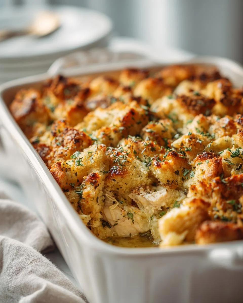 Chicken Stuffing Bake - detail 3