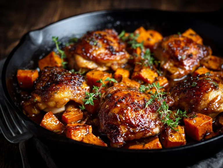 Chicken Sweet Potato Skillet