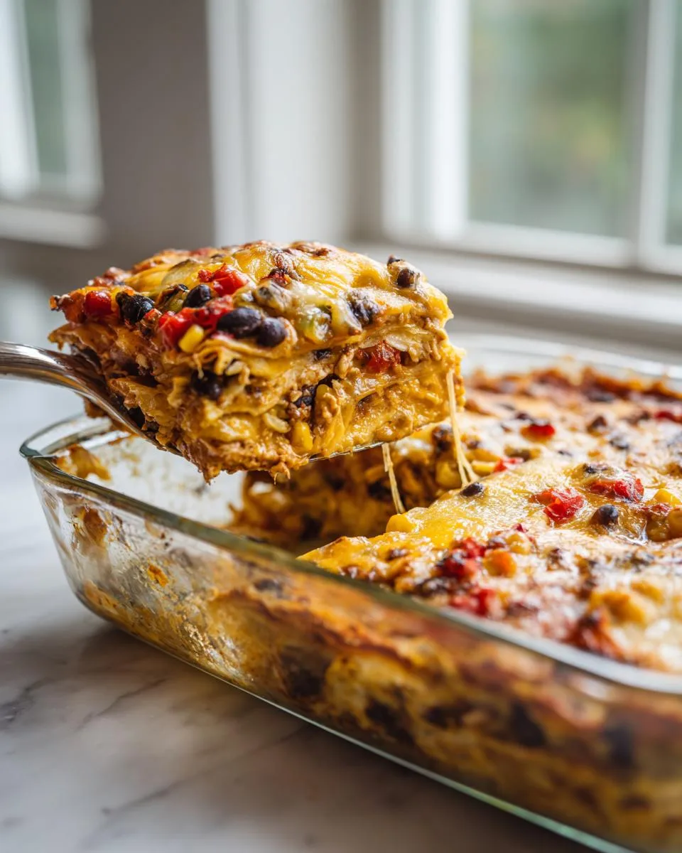 Chicken Taco Casserole - detail 1
