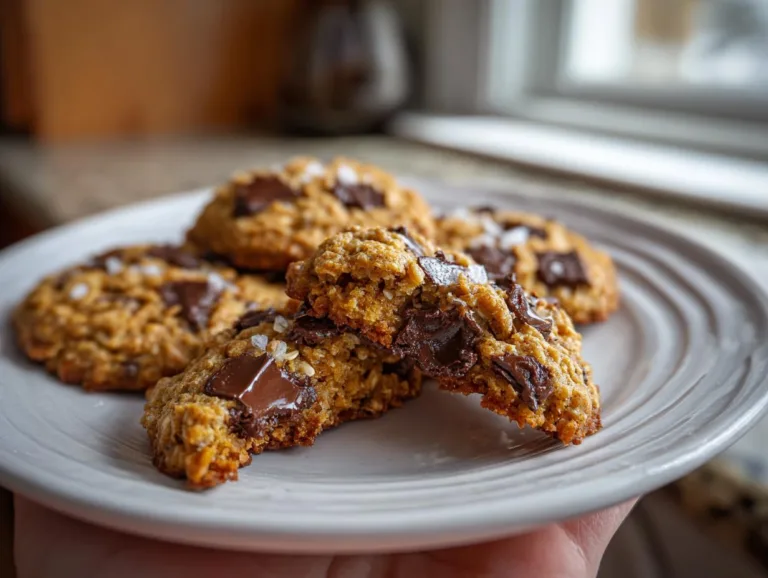 Chocolate Chip Oat Breakfast Cookies